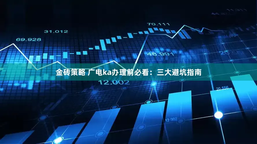金砖策略 广电ka办理前必看：三大避坑指南